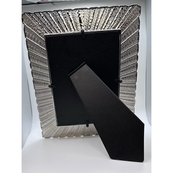 Z Gallerie Silver Textured Picture Frame 8x10 – Fits 5x7 Photo Modern Decor - Picture 5 of 5